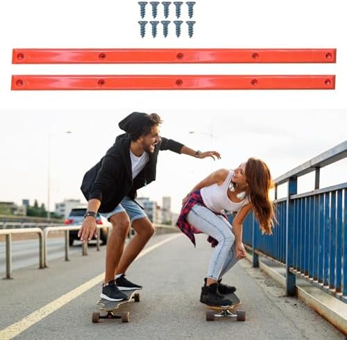 Vue 6 de Protections Rails Skateboard Durables