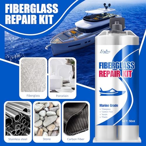 Vue 4 de Kit Réparation Fibre Marine