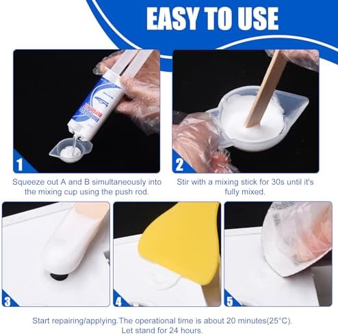 Vue 7 de Kit Réparation Fibre Marine