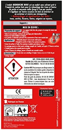 Vue 2 de Enduit Rebouchage Bois Intérieur Extérieur