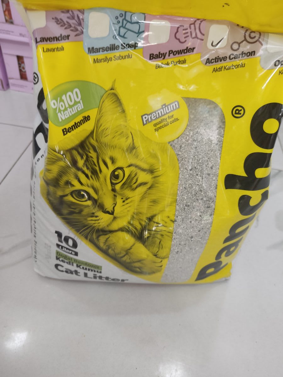 Doğal Bentonit Topaklanan Kedi Kumu
