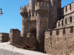 Templarski grad v Ponferradi (vir: wikimedia)