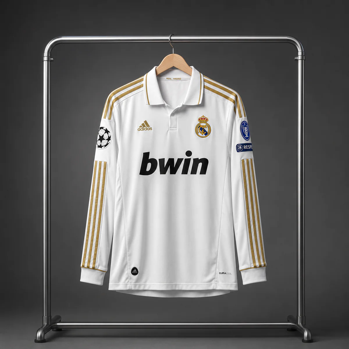 Real Madrid 2011-12 Home Kit Full Sleeve - Premium Jersey | Sports Nation BD Bangladesh