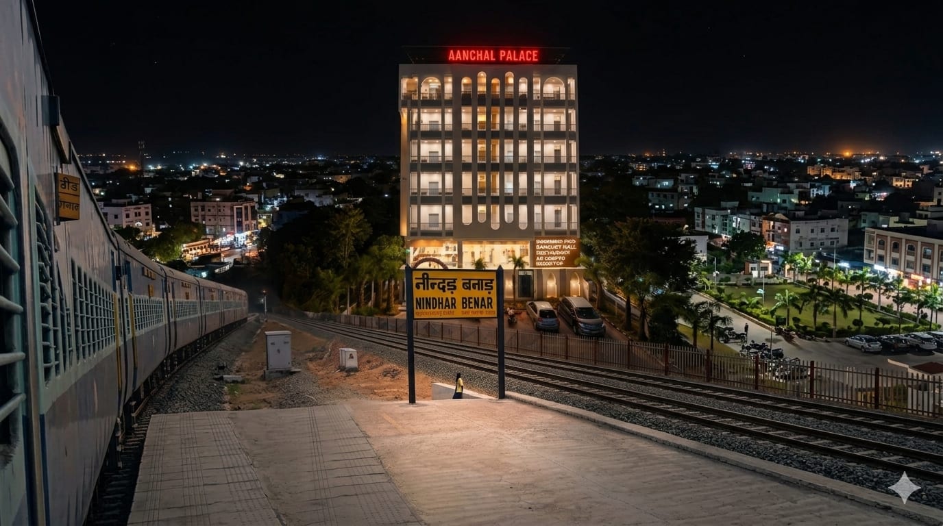Hotel Near Benar Railway Station Jaipur — Aanchal Palace Hotel