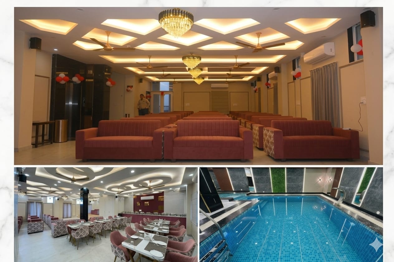 Hotel with Banquet Hall and Swimming Pool in Jaipur — Aanchal Palace Hotel