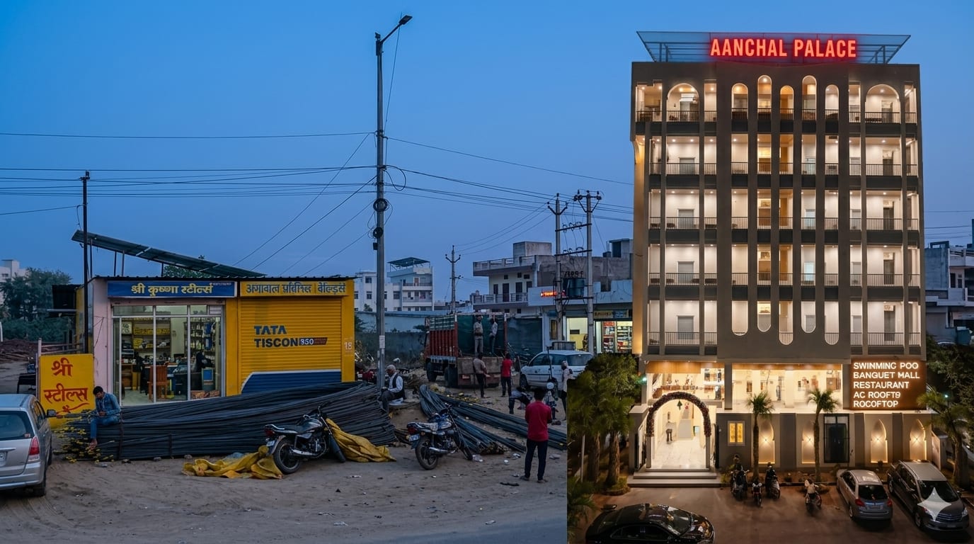Hotel Near Loha Mandi Jaipur — Aanchal Palace Hotel