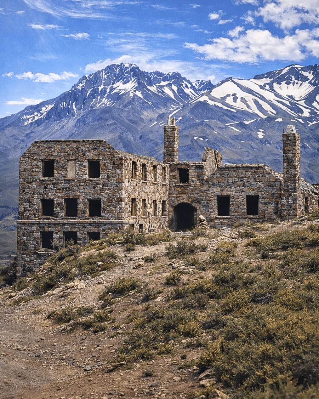 Hotel del Sosneado Abandonado