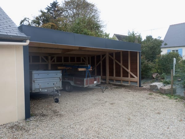 Carport 2 places - Vue 1