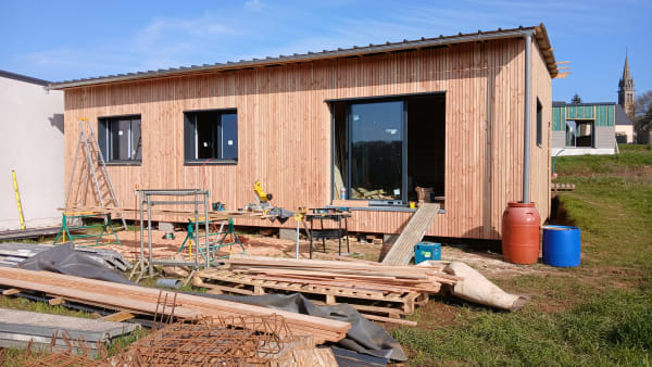 Construction neuve ossature bois - Vue 5