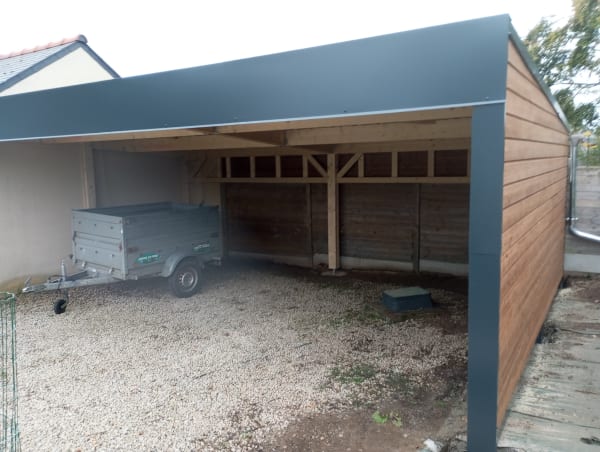 Carport 2 places - Vue 2