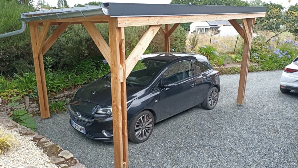 Pergola bois - Vue 1