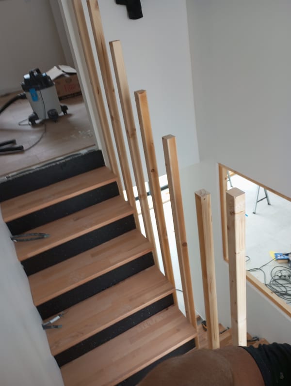 Escalier bois - Vue 2