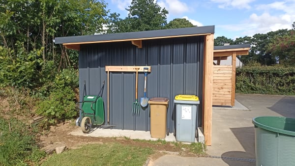 Ensemble garage carport - Vue 4