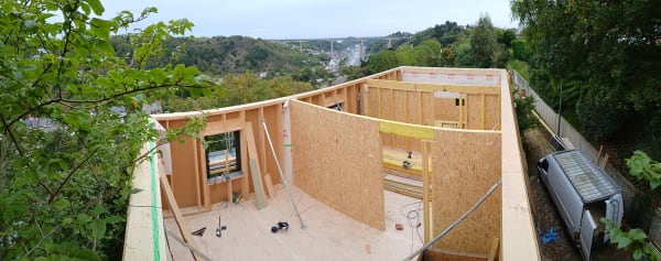 Bâtiment ossature bois - Vue 4