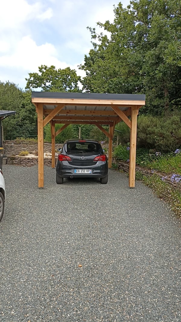 Pergola bois - Vue 2