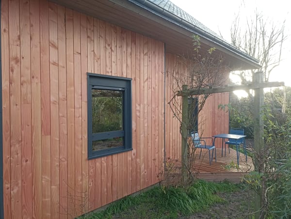 Bardage bois maison - Vue 2
