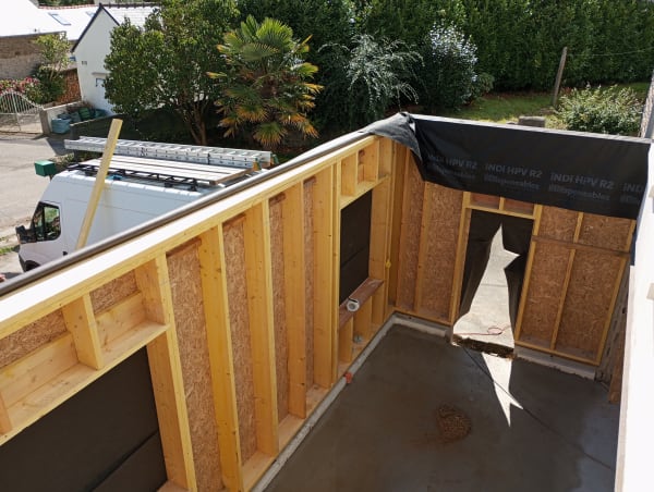 Extension bois - Vue 2