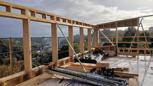 Bâtiment ossature bois - Vue 2