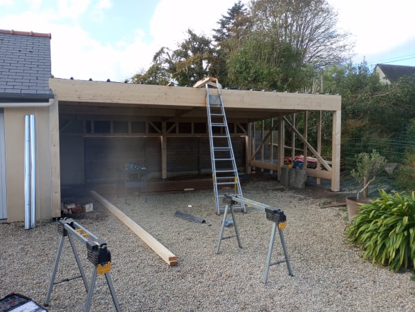 Carport 2 places - Vue 4