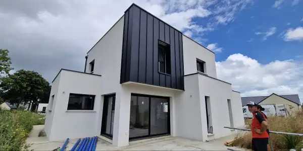 Construction neuve moderne en Côtes d'Armor