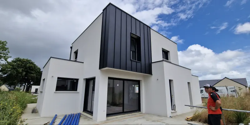Construction neuve moderne en Côtes d'Armor