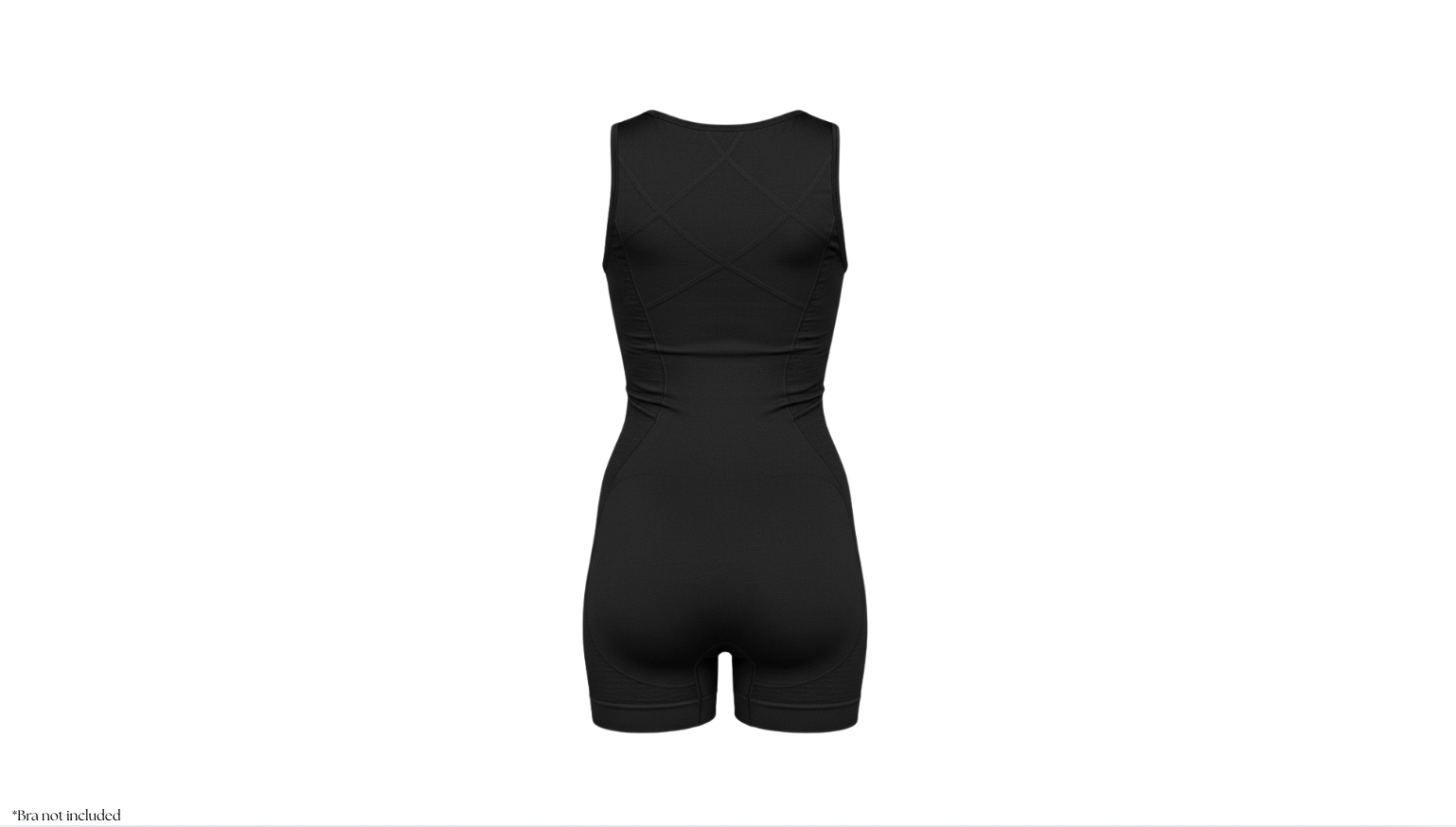 S114 Seamless Bodysuit back