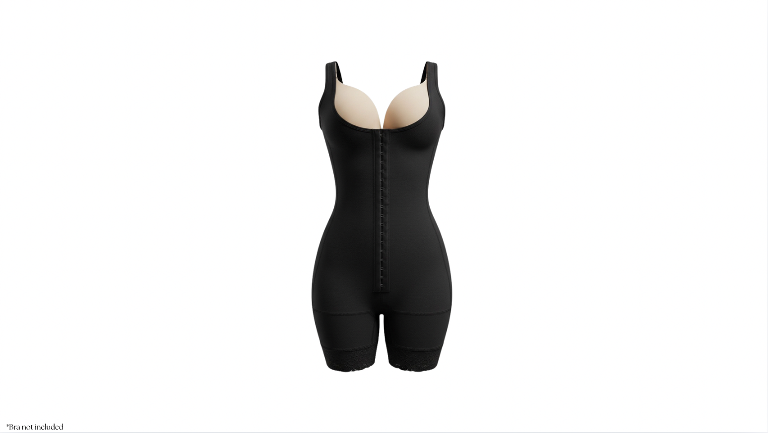 OB107 Open-Bust Faja front