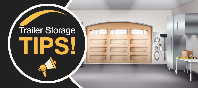 Storage Tips for Your Utility or Flatdeck Trailer