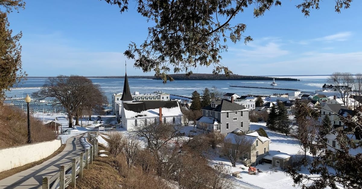 Mackinac Island in the Winter Discover the U.P.