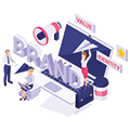 Icon representing Strategic Branding