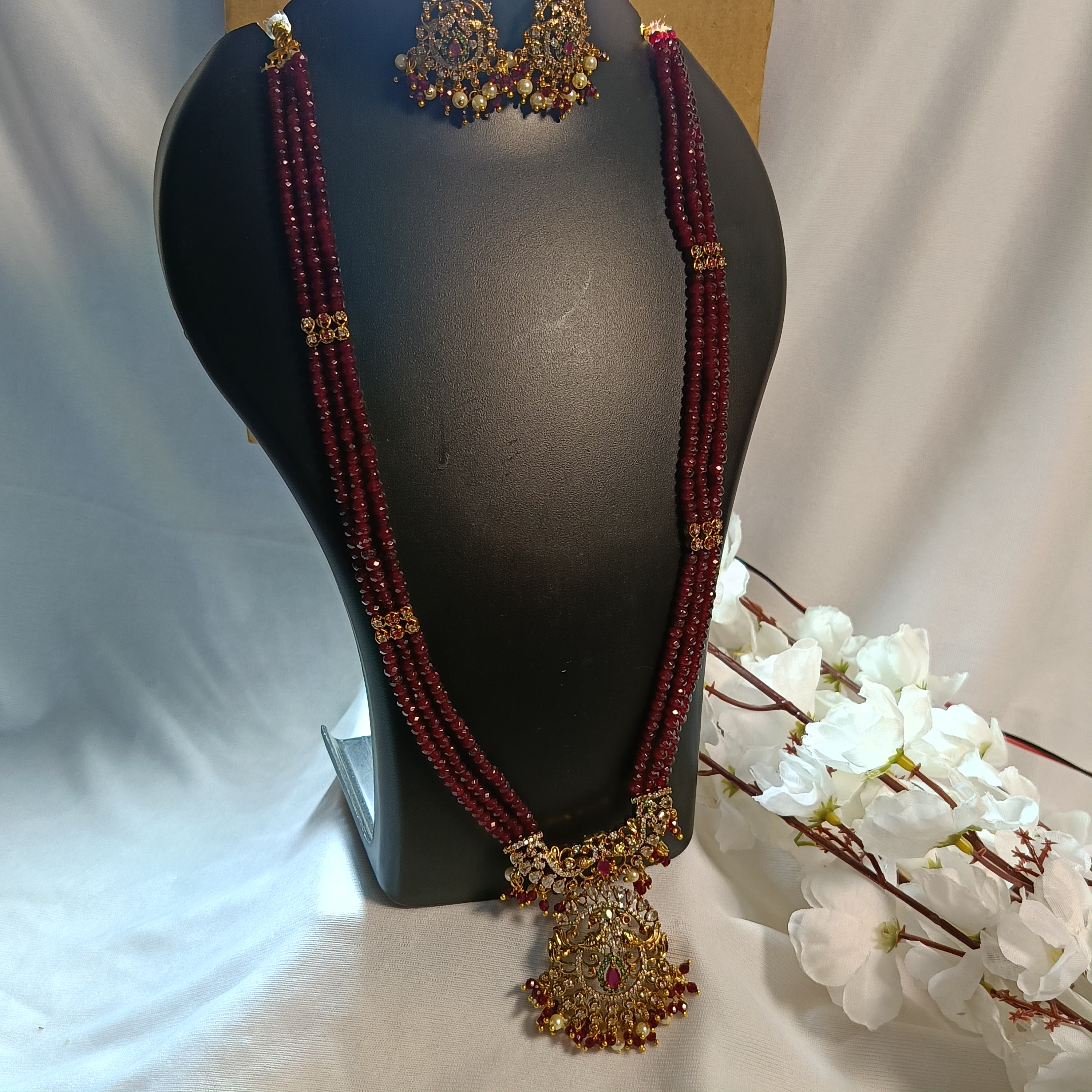 Neck Haram - Necklace by Vijos Creations