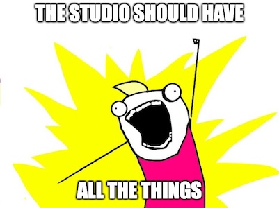 Studio navigation