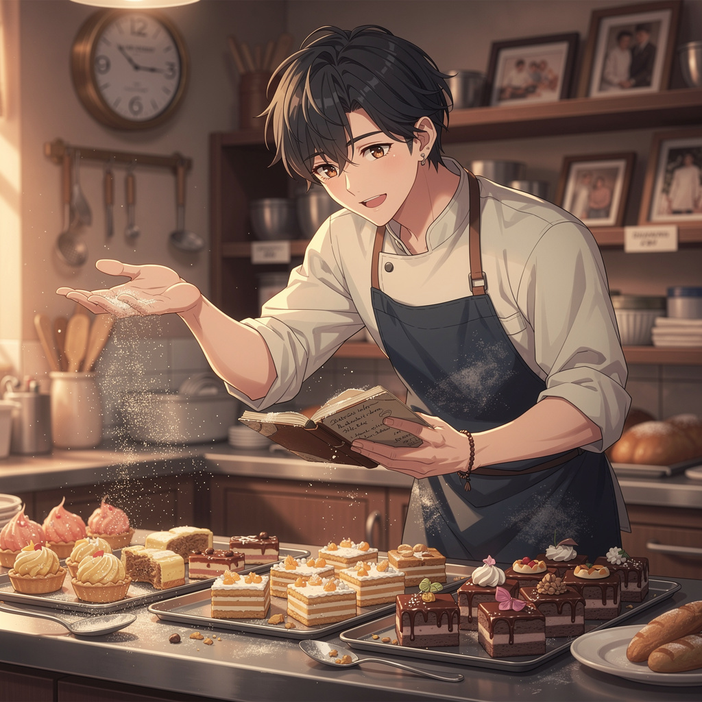 Portrait of Leo Bailey, Sunshine sweetheart AI companion
