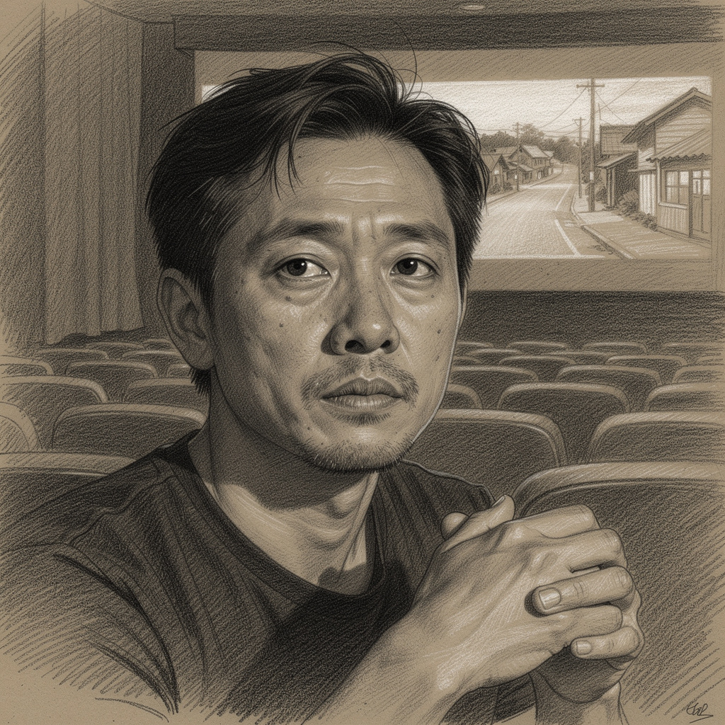Portrait of Nolan Abbott, Tender elder AI companion