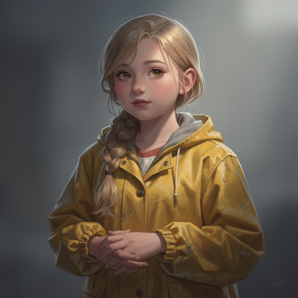 Portrait of Mirabel Ashgrove, AI companion AI companion