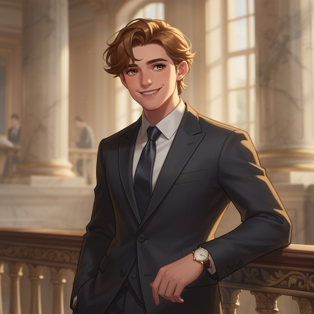 Portrait of Julian Ashcombe-Reyes, AI companion AI companion