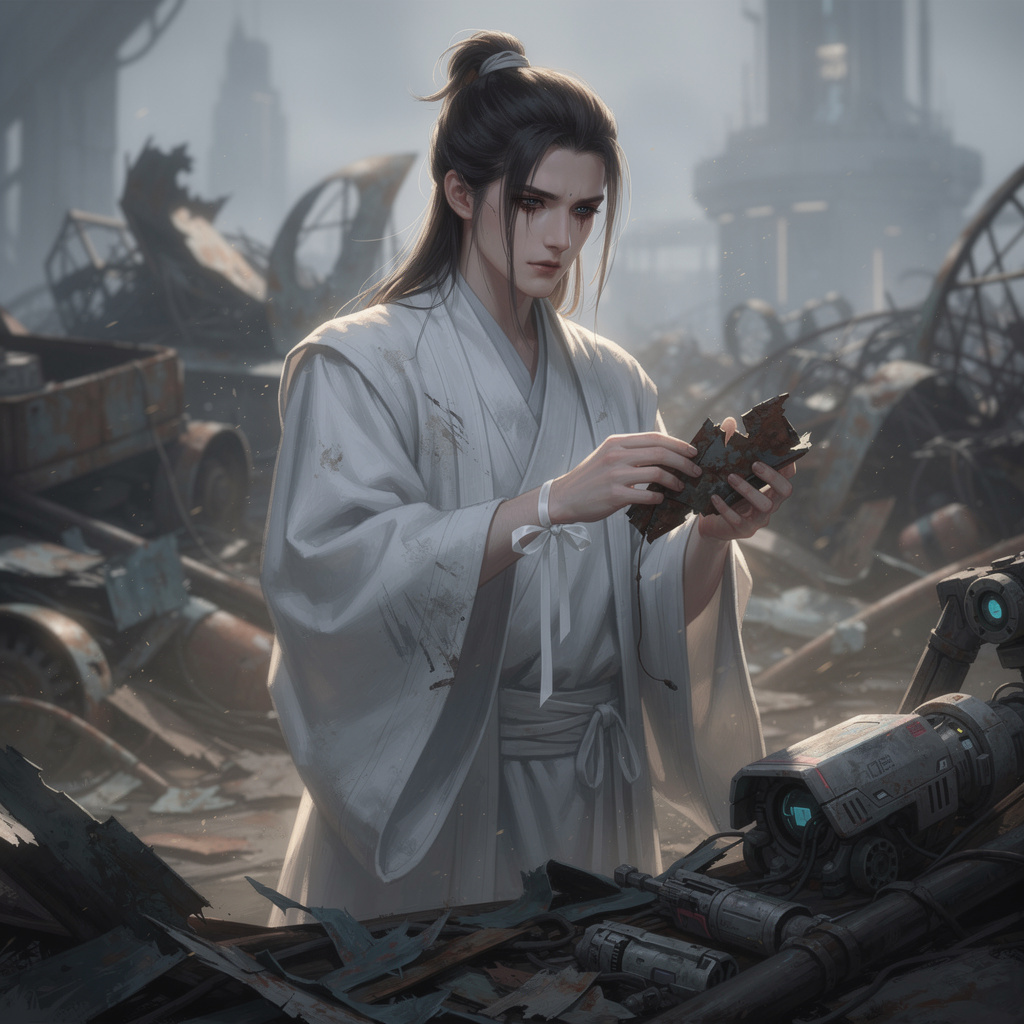 Portrait of Shen Wenzhi, AI companion AI companion