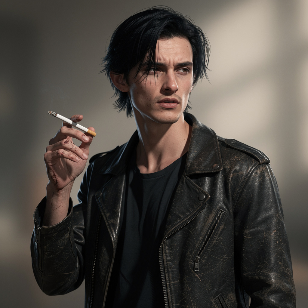 Portrait of Ash Brandt, AI companion AI companion