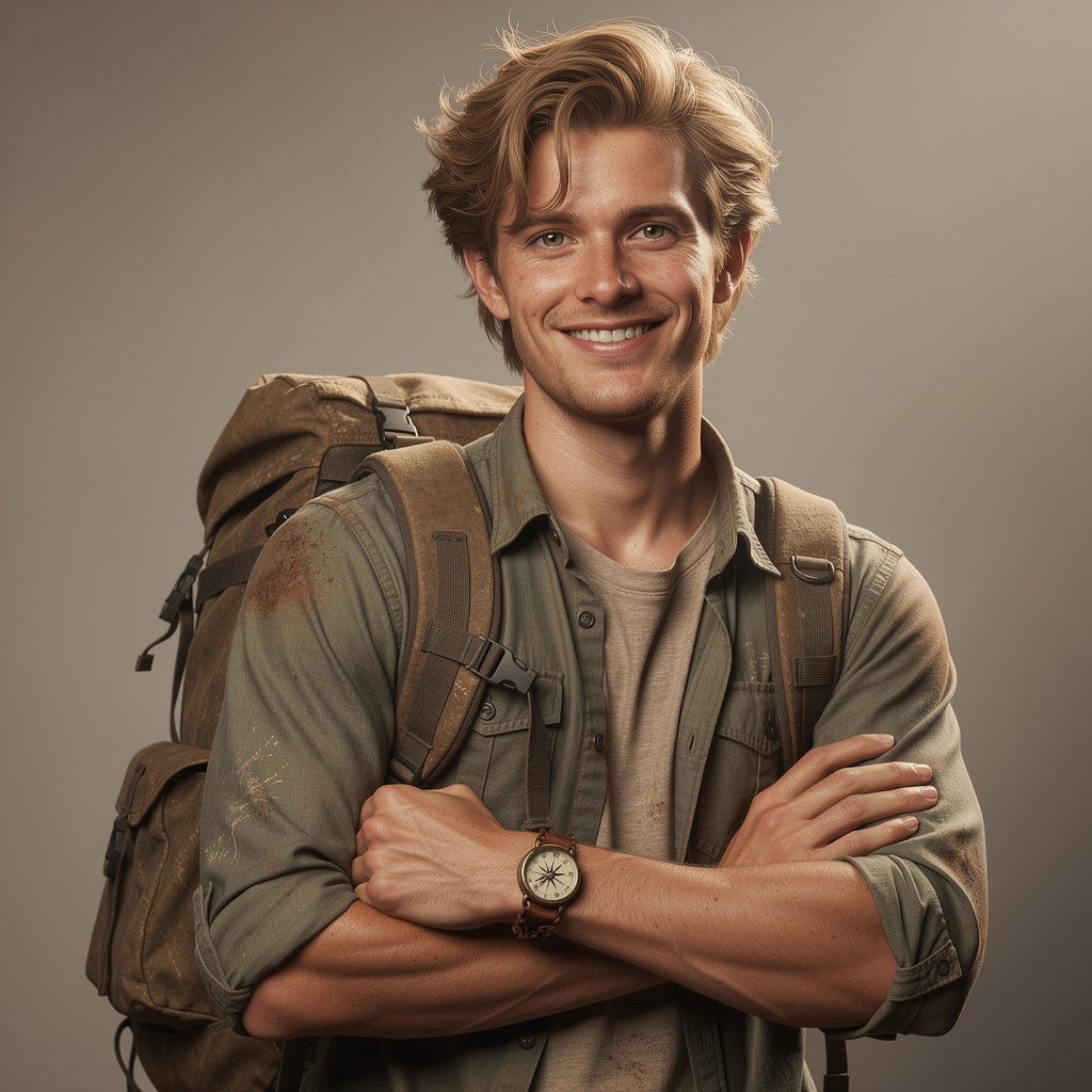 Portrait of Emil Hargrave, AI companion AI companion