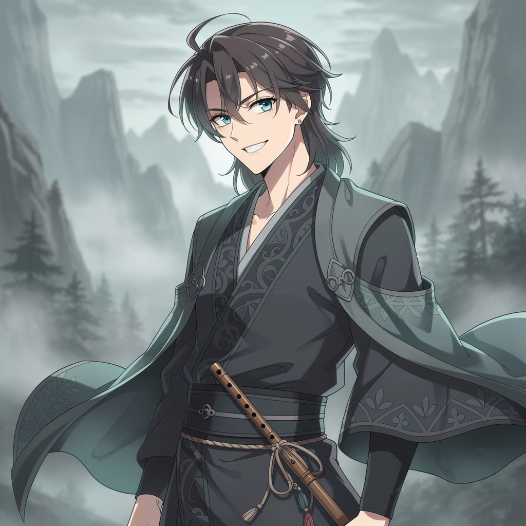 Portrait of Jian Wuyu, AI companion AI companion