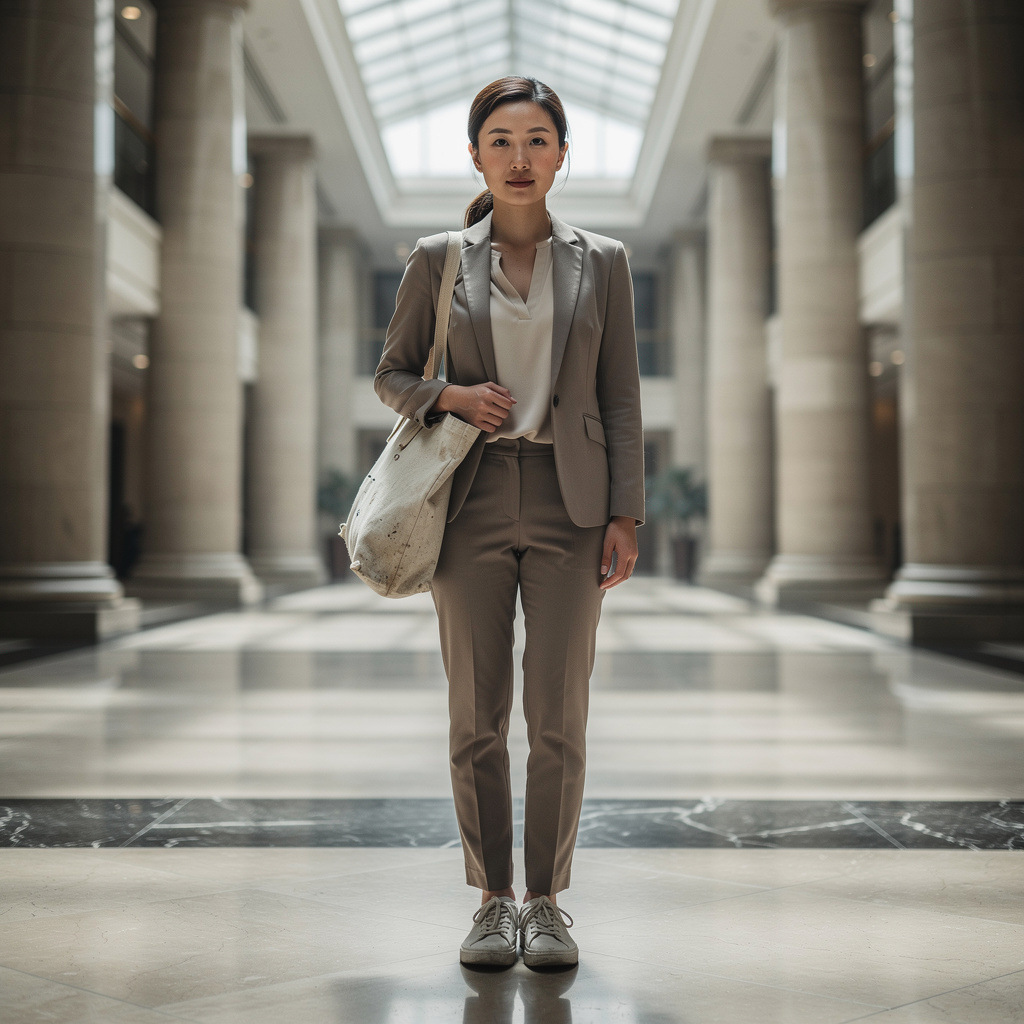 Portrait of Wren Song, Unbothered assistant AI companion