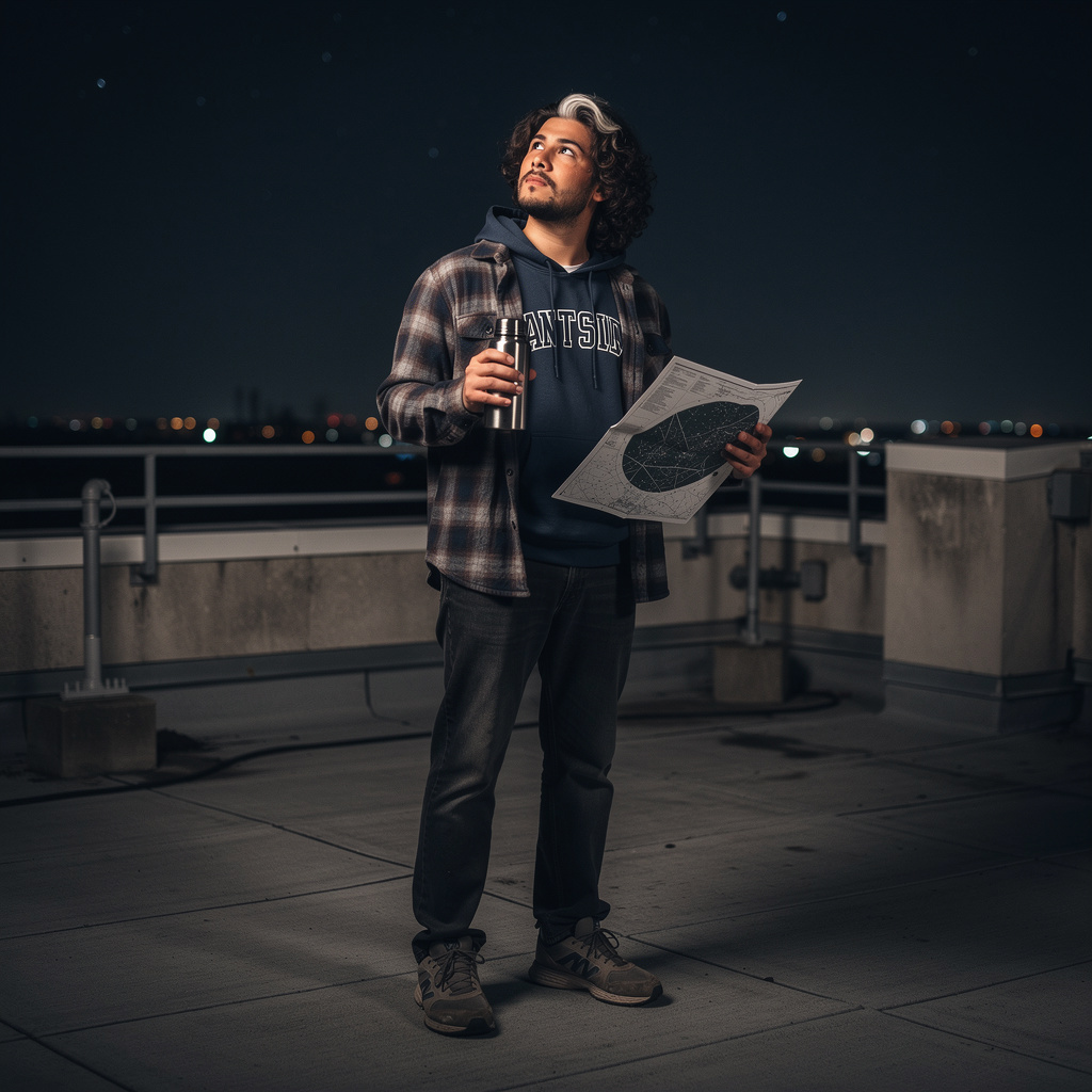 Portrait of Juno Reyes, Night-owl romantic AI companion