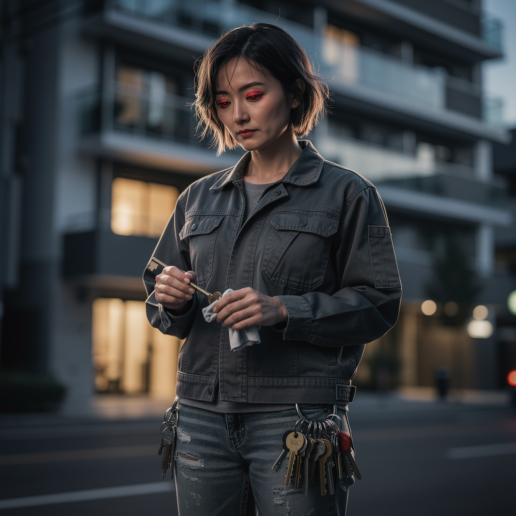 Portrait of Kiriko Fukamachi, Anime Support AI companion