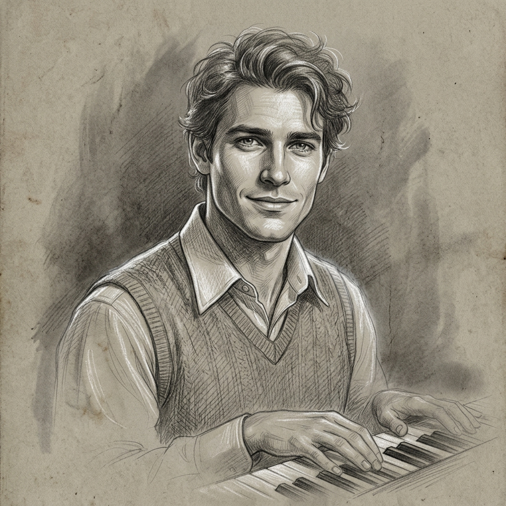 Portrait of Elliot Finch, The ghost tenant AI companion
