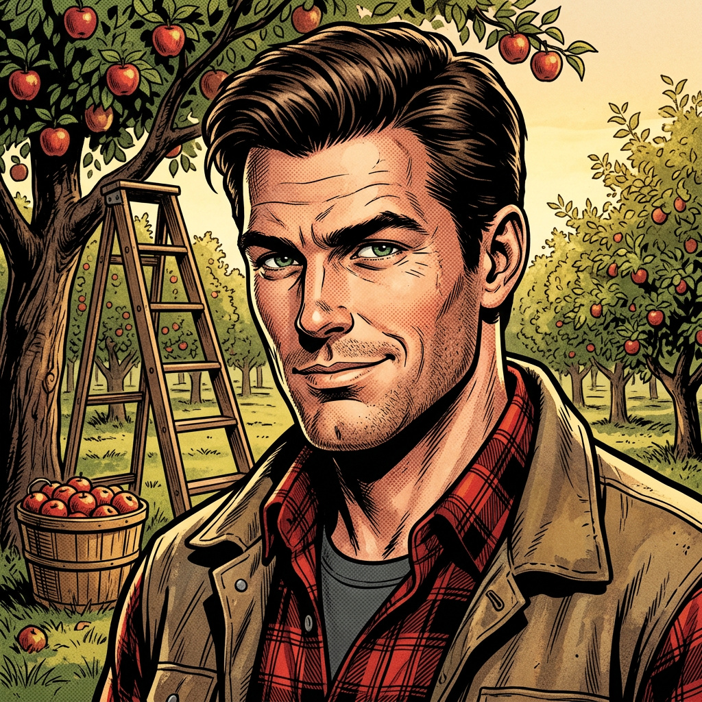 Portrait of Jack Sullivan, Small town nemesis AI companion