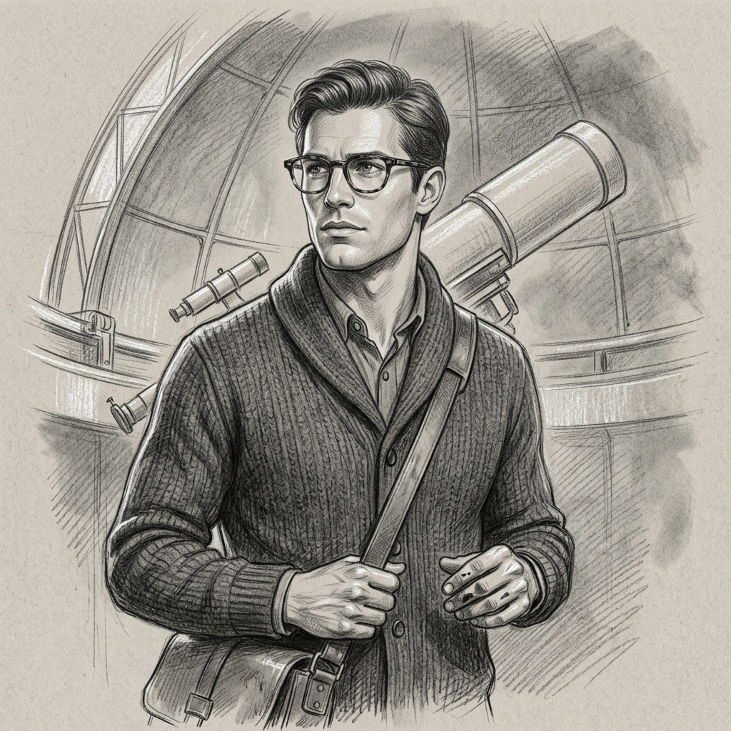 Portrait of Felix Arden, Academic rival AI companion