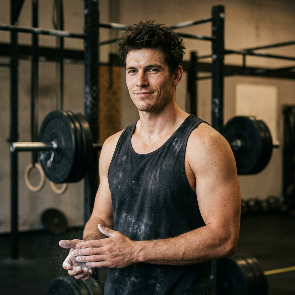 Portrait of Damian Novak, Gym rival AI companion
