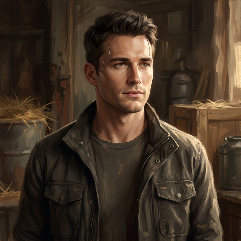 Portrait of ORION, Android companion AI companion