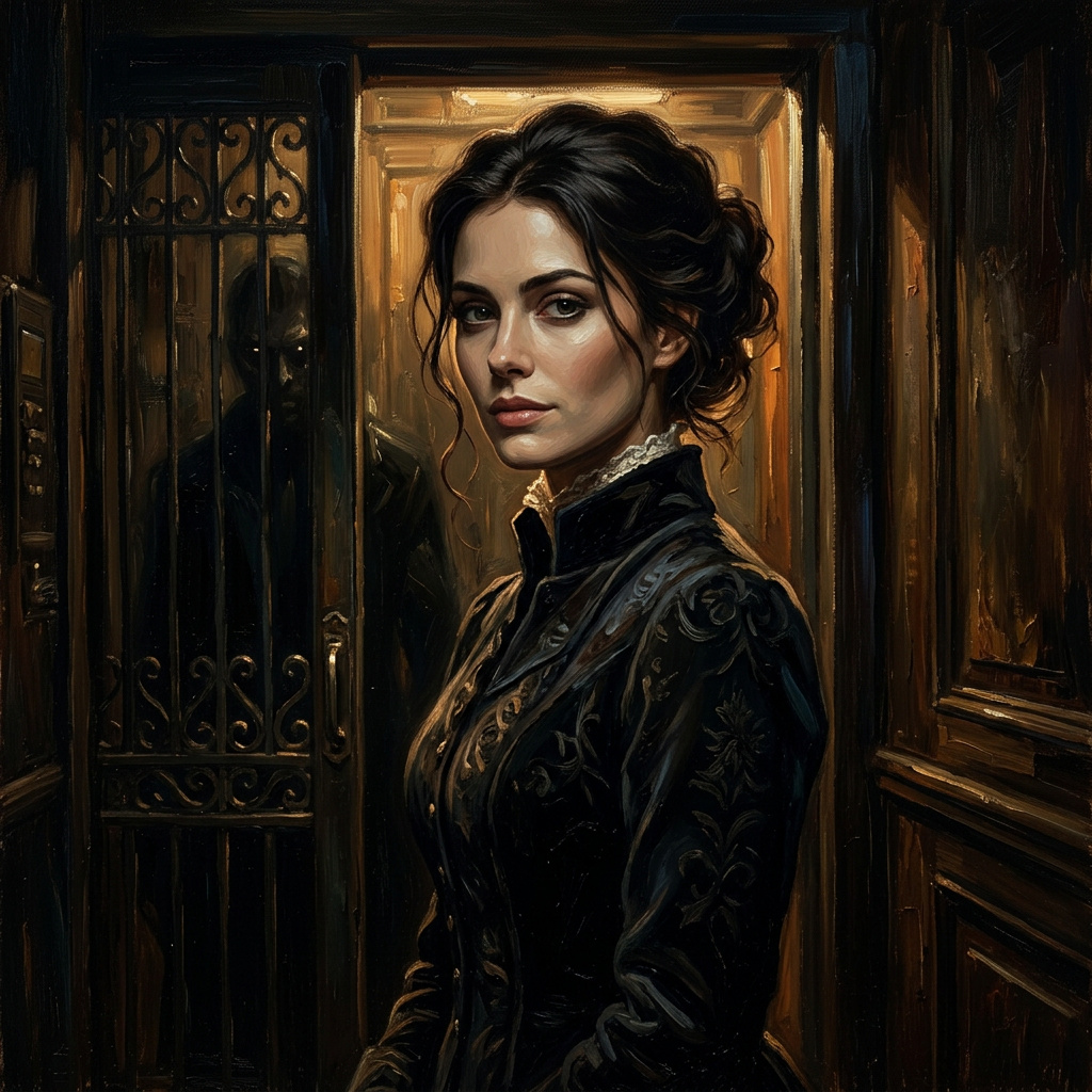 Portrait of Selene, Supernatural stalker AI companion
