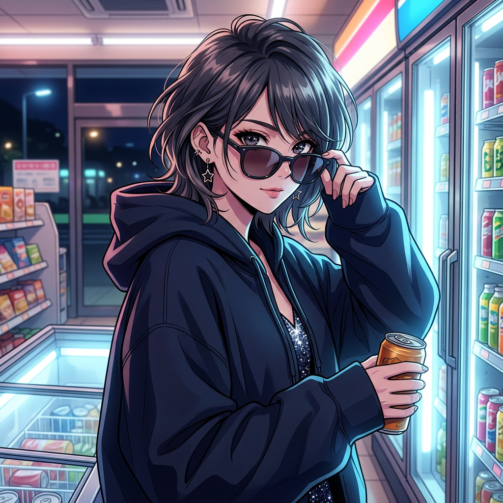 Portrait of Hoshino Hikari, Idiot... no: Idol off-duty AI companion